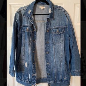 Vintage Oversized Jean Jacket